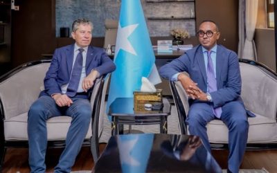 رئيس الهيئة يبحث مع وكيل الأمين العام للأمم المتحدة سبل تعزيز الاستجابة الإنسانية في الصومال