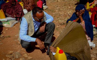 تواصل الهيئة الوطنية لإدارة الكوارث ووزارة الشؤون الإنسانية بولاية جنوب غرب توزيع مساعدات غذائية في بيدوا لصالح 520 أسرة من المتضررين من الجفاف والفئات الهشة