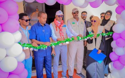 رئيس الهيئة الوطنية لإدارة الكوارث يفتتح مركز الطوارئ والاستجابة العاجلة في ولاية شمال شرق الصومال