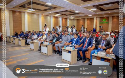الصومال تفتتح المؤتمر الثالث للصمود أمام الكوارث لتعزيز القدرة على الصمود المستدام