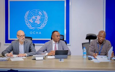 رئيس الهيئة الوطنية لإدارة الكوارث يبحث مع مكتب الأمم المتحدة لتنسيق الشؤون الإنسانية (OCHA) الاستعدادات لظاهرة النينيو الفائقة وتأثيرات الفيضانات.