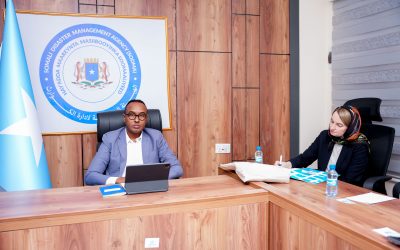 The Commissioner of the Somali Disaster Management Agency Meet Country Program Manager of UN Women Somalia to reinforce the strong relationship between the two agencies