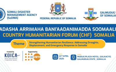 The upcoming Country Humanitarian Forum (CHF) – 22 April 2025
