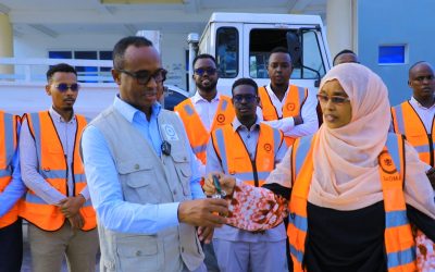 SoDMA Employees Unite to Donate Truck, Boosting Disaster Relief Efforts in Somalia