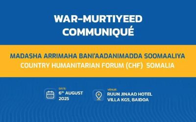 The Baidoa Communiqué of the Country Humanitarian Forum (CHF2025)