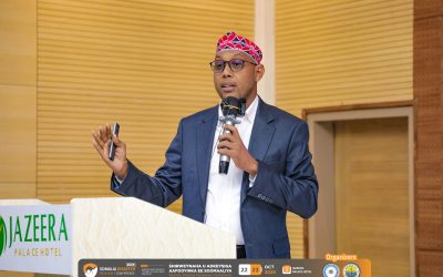 Dr. Mohamed Biile Hashi Highlights the Power of Institutional and Community Collaboration in Reducing Disaster Risks