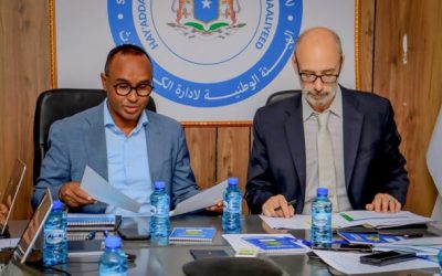 Somali Disaster Management Agency and United Nations Office for the Coordination of Humanitarian Affairs Hold Monthly Humanitarian Coordination Meeting in Somalia