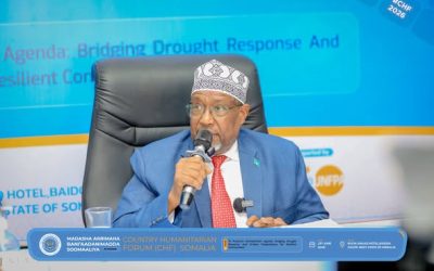 Leader of the South West State of Somalia Opens Humanitarian Forum on Drought Recovery and El Niño Preparedness