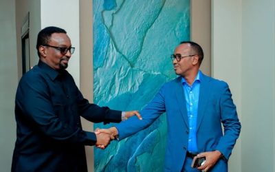 Commissioner of the Somali Disaster Management Agency Receives the Vice President of the Hirshabelle State