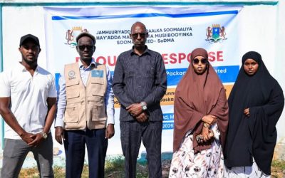 Somali Disaster Management Agency Delivers Food Assistance to Hundreds of Vulnerable Families in Balcad