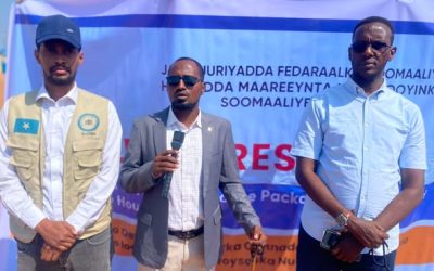 Somali Disaster Management Agency Launches First Phase of Food Assistance in Bardhere, Gedo