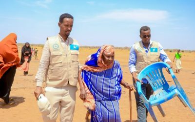 Somali Disaster Management Agency Delivers Food Assistance to Vulnerable Communities in Teedaan, Hiiraan