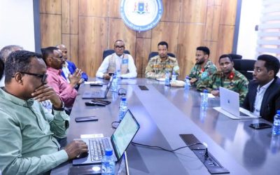 Somali Disaster Management Agency Commissioner Meets Somali National Army Ground Forces Commander to Strengthen Disaster Preparedness