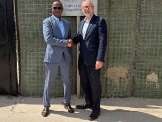 SoDMA Commissioner Meets UK Development Director to Strengthen Humanitarian and Disaster Preparedness Cooperation
