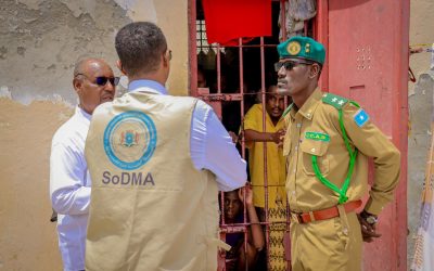 SoDMA Visits Mogadishu Central Prison and Delivers Food Assistance to Inmates