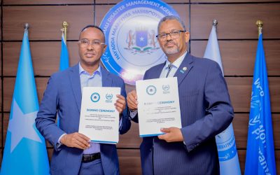 SoDMA and WFP Sign Five-Year Partnership to Strengthen Disaster Preparedness in Somalia