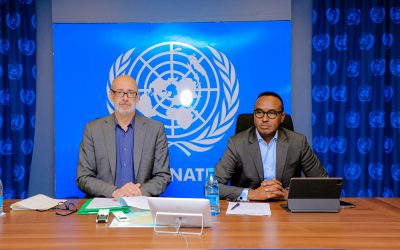 SoDMA Commissioner and Georgy Conway UN, the DSRSG of UN in Somalia, co-chaired a monthly meeting aimed at reviewing the ongoing humanitarian situation in the country