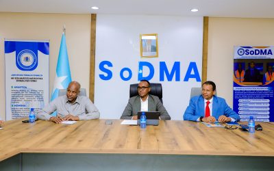 SoDMA Commissioner and WFP Somalia Director held a meeting today