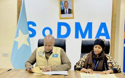 SoDMA and Plan International-Somalia today officially signed a cooperation between the two agencies.