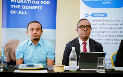 Guddoomiyaha Hay’adda SoDMA ayaa magaalada Nairobi ka daahfuray Kulan looga hadlayay in laga wada tashado xog-isweydaarsina looga yeesho Nidaamka DTM ee IOM Soomaaliya.