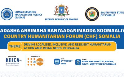 COUNTRY HUMANITARIAN FORUM: DRIVING LOCALIZED, INCLUSIVE, AND RESILIENT HUMANITARIAN ACTION AMID RISING NEEDS IN SOMALIA.