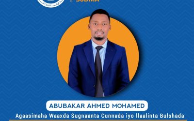Guddoomiyaha Hay’adda Oo Abuubakar Maxamed U Magacaabay Agaasimaha Cusub Ee Waaxda Cunnada Iyo Ilaalinta Bulshada