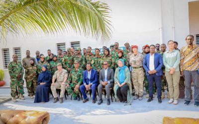 Guddoomiyaha SoDMA oo Khudbad ka Jeediyay Xiritaanka Tababar Qaran.