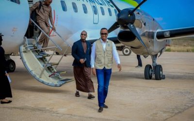 SoDMA Commissioner Arrives in Baidoa to Reinforce Drought Response Efforts