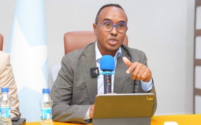 Guddoomiyaha SoDMA oo Ka Qeyb Galay Kulanka Qaran ee Isku-duwidda Maaliyadda Cimilada iyo Xoojinta Adkeysiga Dalka.